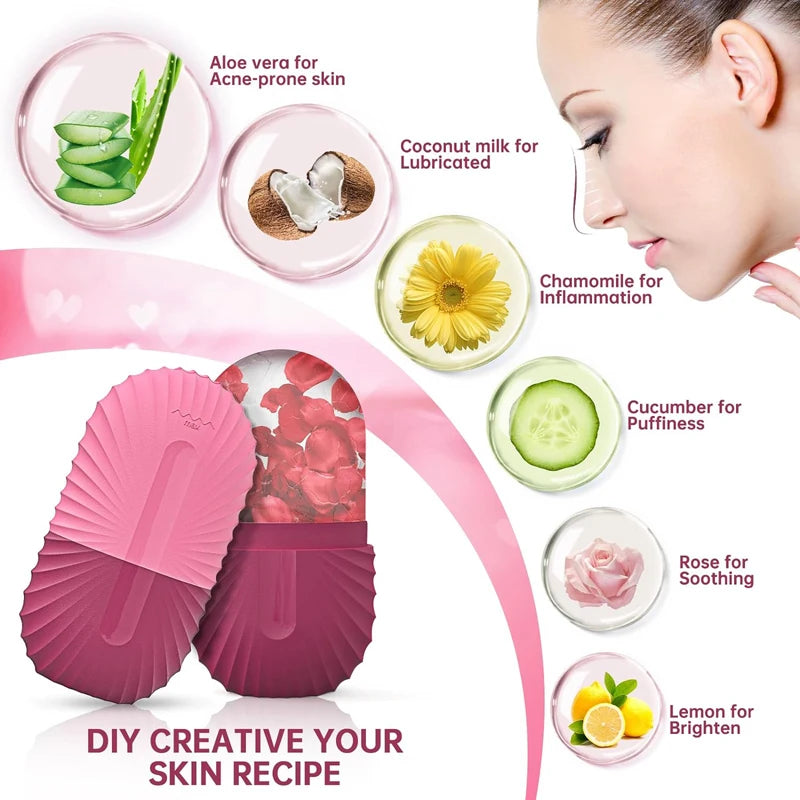 Ice Face Roller Massage Silicone