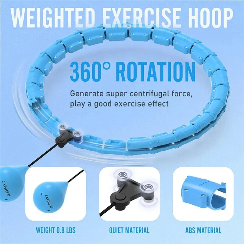 Weighted Sports Circle Hoops