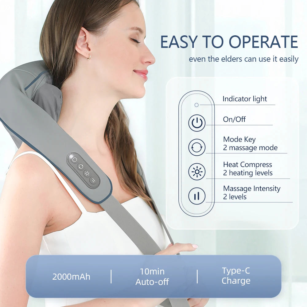 Massager Neck And Back Wireless