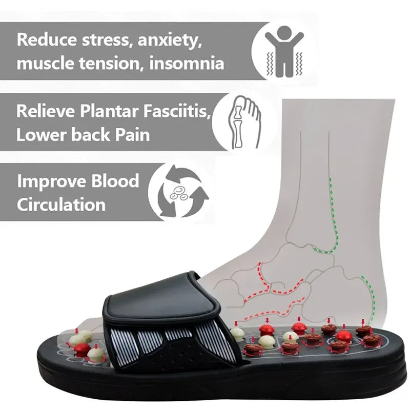 Massage Slippers Therapy Massager Shoes